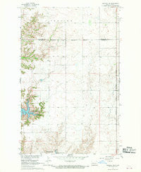 Parshall SW North Dakota Historical topographic map, 1:24000 scale, 7.5 X 7.5 Minute, Year 1967