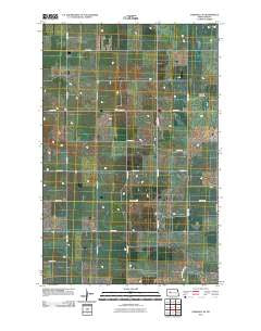 Parshall SE North Dakota Historical topographic map, 1:24000 scale, 7.5 X 7.5 Minute, Year 2011
