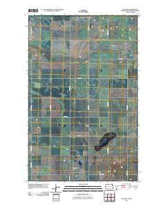 Paulson North Dakota Historical topographic map, 1:24000 scale, 7.5 X 7.5 Minute, Year 2011