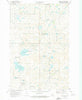Pearl Lake North Dakota Historical topographic map, 1:24000 scale, 7.5 X 7.5 Minute, Year 1972