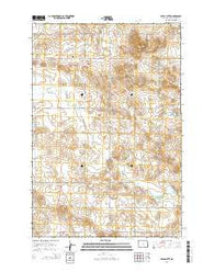 Pearl Butte North Dakota Current topographic map, 1:24000 scale, 7.5 X 7.5 Minute, Year 2014