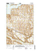 Pekin North Dakota Current topographic map, 1:24000 scale, 7.5 X 7.5 Minute, Year 2014