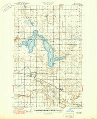 Pekin North Dakota Historical topographic map, 1:62500 scale, 15 X 15 Minute, Year 1930