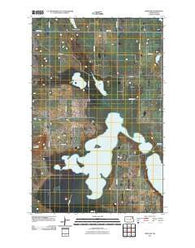 Pekin NW North Dakota Historical topographic map, 1:24000 scale, 7.5 X 7.5 Minute, Year 2011