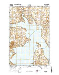 Pekin NW North Dakota Current topographic map, 1:24000 scale, 7.5 X 7.5 Minute, Year 2014