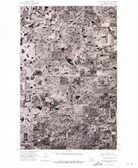 Pelican Lake NE North Dakota Historical topographic map, 1:24000 scale, 7.5 X 7.5 Minute, Year 1974