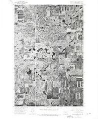 Pelican Lake SE North Dakota Historical topographic map, 1:24000 scale, 7.5 X 7.5 Minute, Year 1974
