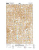 Pelican Lake SE North Dakota Current topographic map, 1:24000 scale, 7.5 X 7.5 Minute, Year 2014