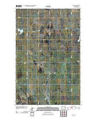 Pelto North Dakota Historical topographic map, 1:24000 scale, 7.5 X 7.5 Minute, Year 2011