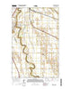 Pembina North Dakota Current topographic map, 1:24000 scale, 7.5 X 7.5 Minute, Year 2014
