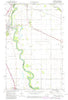 Pembina North Dakota Historical topographic map, 1:24000 scale, 7.5 X 7.5 Minute, Year 1972