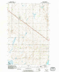 Penn North Dakota Historical topographic map, 1:24000 scale, 7.5 X 7.5 Minute, Year 1994