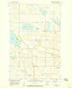 Petrified Lake North Dakota Historical topographic map, 1:24000 scale, 7.5 X 7.5 Minute, Year 1958