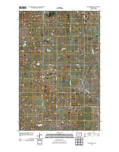 Pickardville North Dakota Historical topographic map, 1:24000 scale, 7.5 X 7.5 Minute, Year 2011