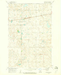 Pickardville North Dakota Historical topographic map, 1:24000 scale, 7.5 X 7.5 Minute, Year 1959