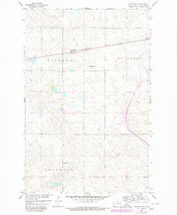 Pickardville North Dakota Historical topographic map, 1:24000 scale, 7.5 X 7.5 Minute, Year 1959