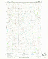 Pillsbury SE North Dakota Historical topographic map, 1:24000 scale, 7.5 X 7.5 Minute, Year 1967