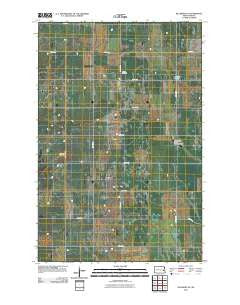 Pillsbury SE North Dakota Historical topographic map, 1:24000 scale, 7.5 X 7.5 Minute, Year 2011
