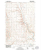 Pingree SW North Dakota Historical topographic map, 1:24000 scale, 7.5 X 7.5 Minute, Year 1990