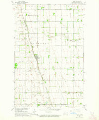 Pisek North Dakota Historical topographic map, 1:24000 scale, 7.5 X 7.5 Minute, Year 1963