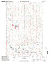 Pitt Creek North Dakota Historical topographic map, 1:24000 scale, 7.5 X 7.5 Minute, Year 1998