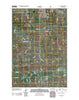 Pitt Creek North Dakota Historical topographic map, 1:24000 scale, 7.5 X 7.5 Minute, Year 2011