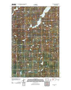 Plaza NW North Dakota Historical topographic map, 1:24000 scale, 7.5 X 7.5 Minute, Year 2011