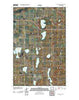 Pleasant Lake North Dakota Historical topographic map, 1:24000 scale, 7.5 X 7.5 Minute, Year 2011