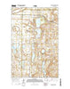 Pleasant Lake North Dakota Current topographic map, 1:24000 scale, 7.5 X 7.5 Minute, Year 2014