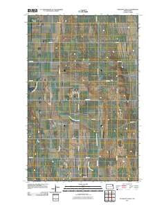 Pleasant Valley North Dakota Historical topographic map, 1:24000 scale, 7.5 X 7.5 Minute, Year 2011