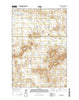 Plum Butte North Dakota Current topographic map, 1:24000 scale, 7.5 X 7.5 Minute, Year 2014