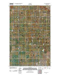 Pony Gulch North Dakota Historical topographic map, 1:24000 scale, 7.5 X 7.5 Minute, Year 2011