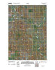 Porcupine North Dakota Historical topographic map, 1:24000 scale, 7.5 X 7.5 Minute, Year 2011
