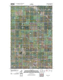 Portal North Dakota Historical topographic map, 1:24000 scale, 7.5 X 7.5 Minute, Year 2011