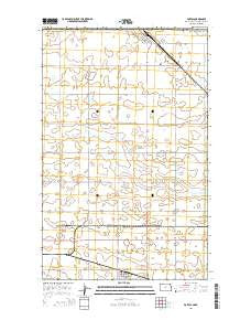 Portal North Dakota Current topographic map, 1:24000 scale, 7.5 X 7.5 Minute, Year 2014