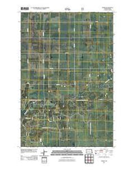 Power North Dakota Historical topographic map, 1:24000 scale, 7.5 X 7.5 Minute, Year 2011
