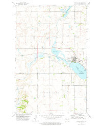 Powers Lake North Dakota Historical topographic map, 1:24000 scale, 7.5 X 7.5 Minute, Year 1977