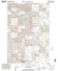 Pretty Butte North Dakota Historical topographic map, 1:24000 scale, 7.5 X 7.5 Minute, Year 1997