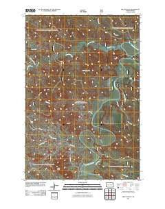 Pretty Butte North Dakota Historical topographic map, 1:24000 scale, 7.5 X 7.5 Minute, Year 2011