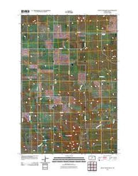 Pretty Rock Butte North Dakota Historical topographic map, 1:24000 scale, 7.5 X 7.5 Minute, Year 2011