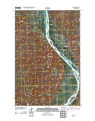 Price North Dakota Historical topographic map, 1:24000 scale, 7.5 X 7.5 Minute, Year 2011