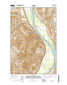 Price North Dakota Current topographic map, 1:24000 scale, 7.5 X 7.5 Minute, Year 2014