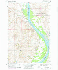 Price North Dakota Historical topographic map, 1:24000 scale, 7.5 X 7.5 Minute, Year 1966