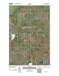 Pursian Lake North Dakota Historical topographic map, 1:24000 scale, 7.5 X 7.5 Minute, Year 2011