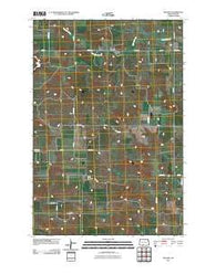 Raleigh North Dakota Historical topographic map, 1:24000 scale, 7.5 X 7.5 Minute, Year 2011