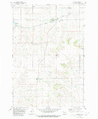 Raleigh North Dakota Historical topographic map, 1:24000 scale, 7.5 X 7.5 Minute, Year 1980