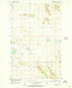 Rangeley NW North Dakota Historical topographic map, 1:24000 scale, 7.5 X 7.5 Minute, Year 1955