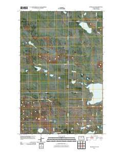 Rangeley NE North Dakota Historical topographic map, 1:24000 scale, 7.5 X 7.5 Minute, Year 2011