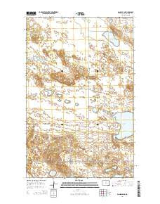 Rangeley NE North Dakota Current topographic map, 1:24000 scale, 7.5 X 7.5 Minute, Year 2014