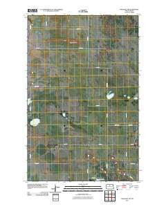 Rangeley NW North Dakota Historical topographic map, 1:24000 scale, 7.5 X 7.5 Minute, Year 2011